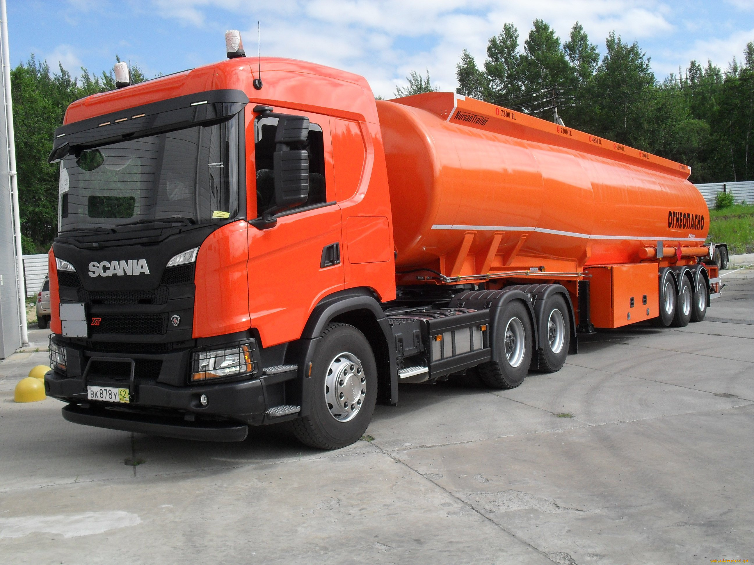 , scania, e, , track